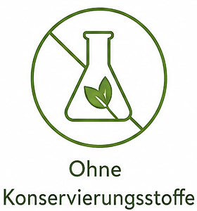 Ohne Konservierungsstoffe